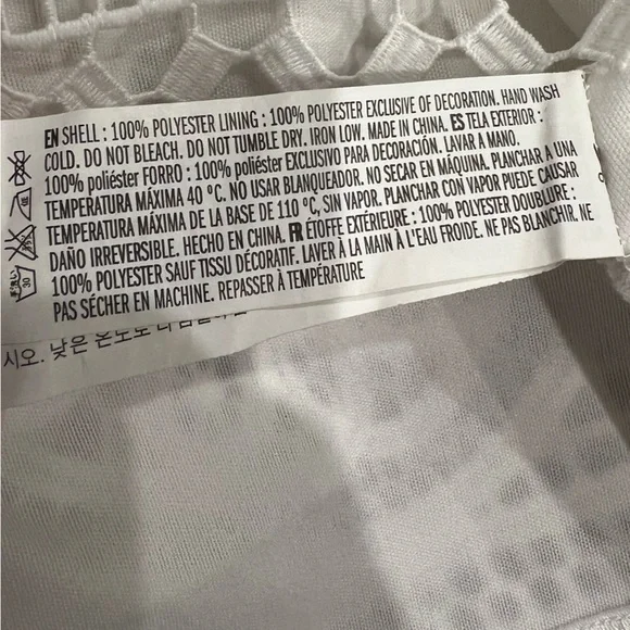 Endless love ⭐️Vici white ruffle top M - Picture 11 of 16